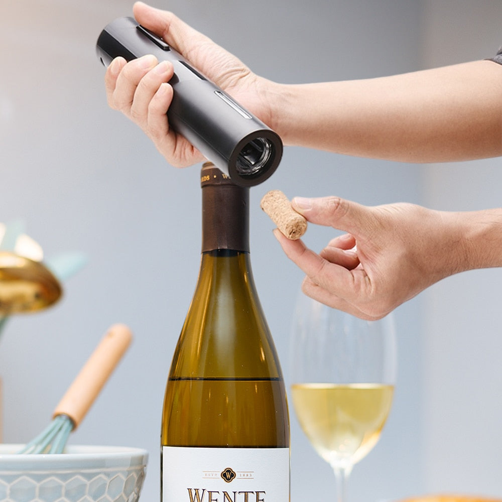 Automatic Bottle Opener Wine Opener Electric Red Wine Opener Battery Jar  Opener Kitchen Accessories Stainless Steel